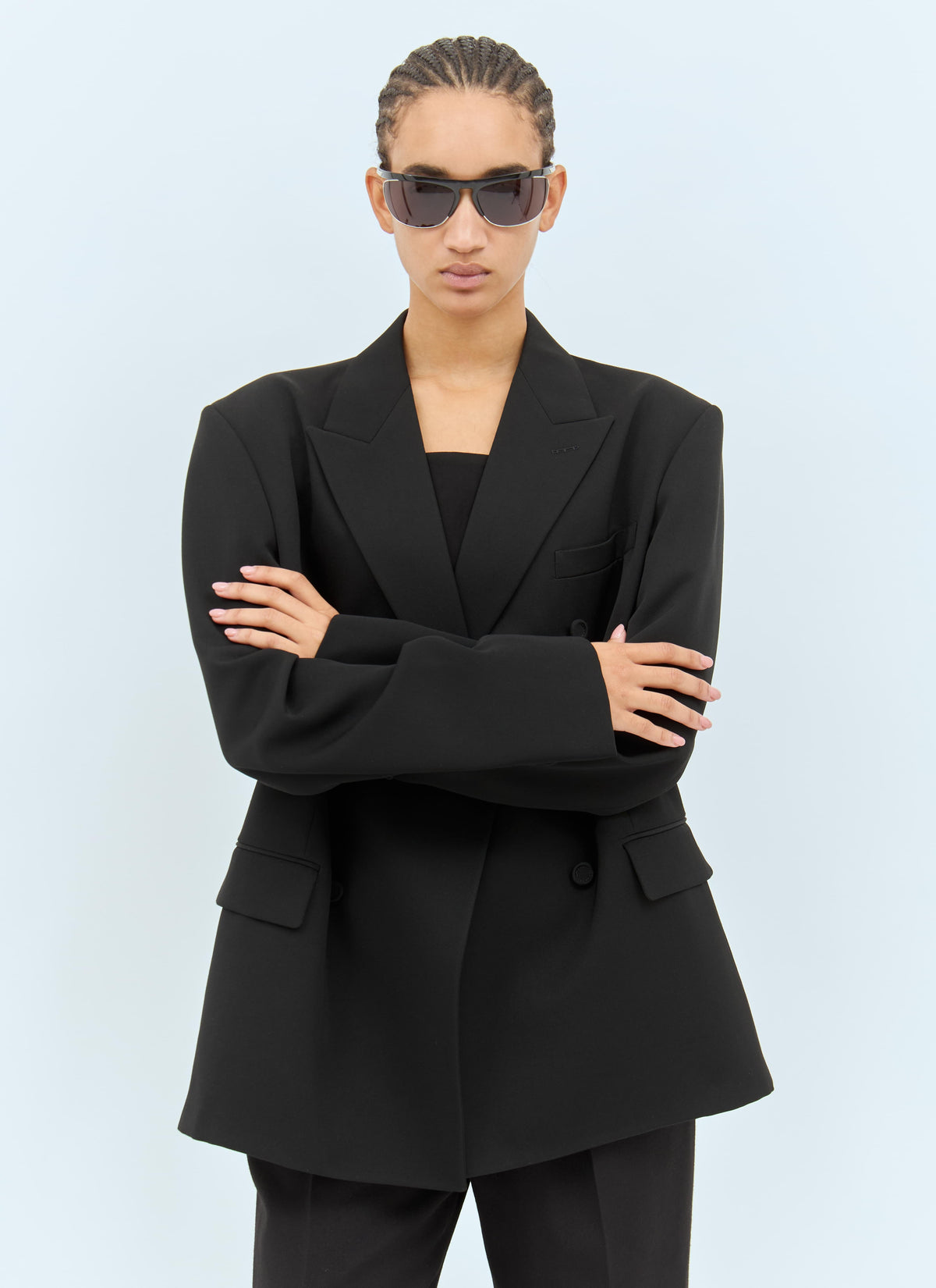 Bottega Veneta Women Speed Rectangular Sunglasses