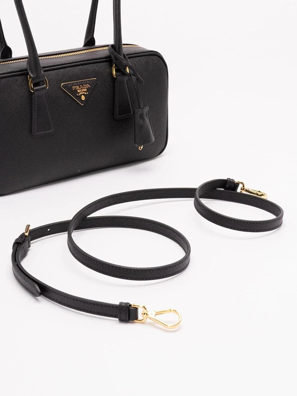 Prada Women Small Saffiano Leather Handbag