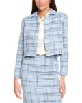 St. John Prince Of Whales Plaid Jacket