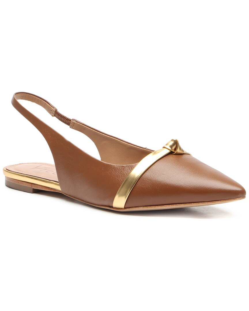Vicenza Burnie Leather Slingback