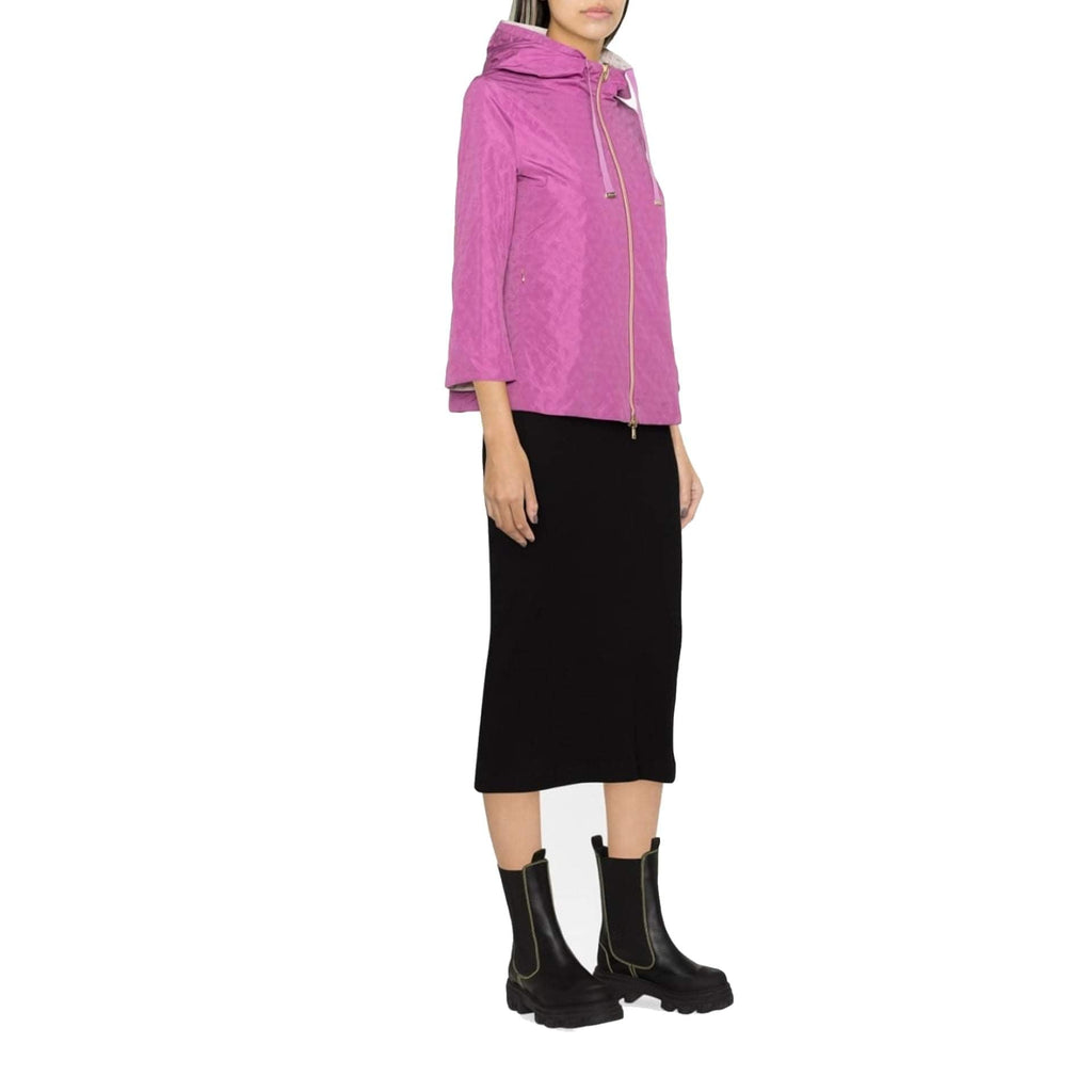 Herno Reversible Monogram-Print Jacket Women