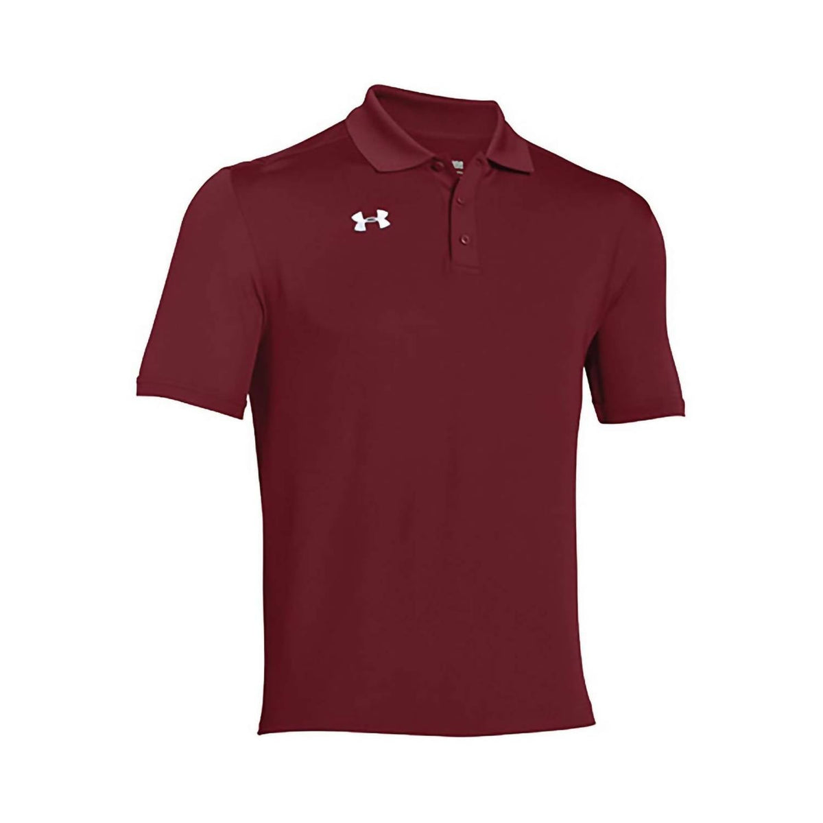Team Armour Golf Polo In Cardinal