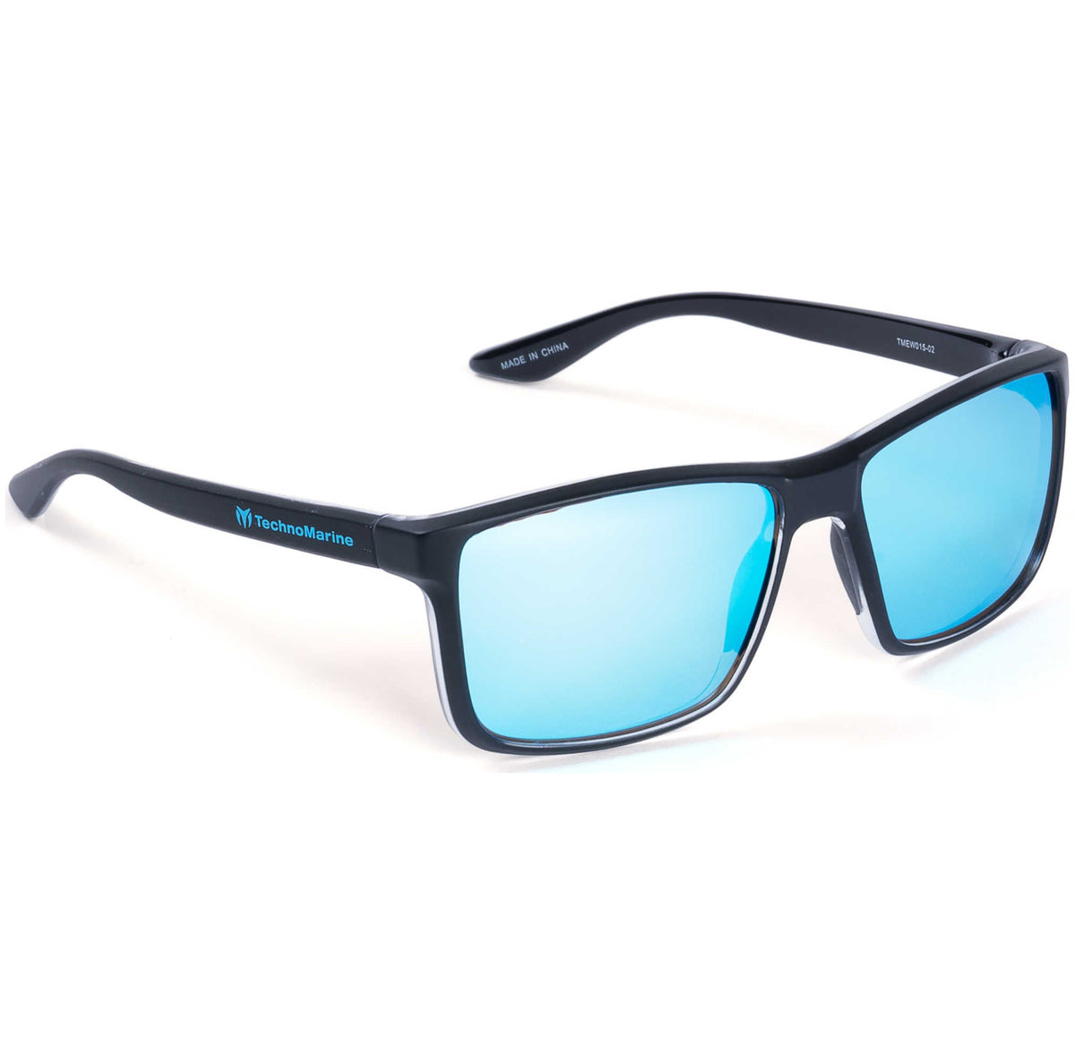 TechnoMarine Unisex 57 mm Black Sunglasses