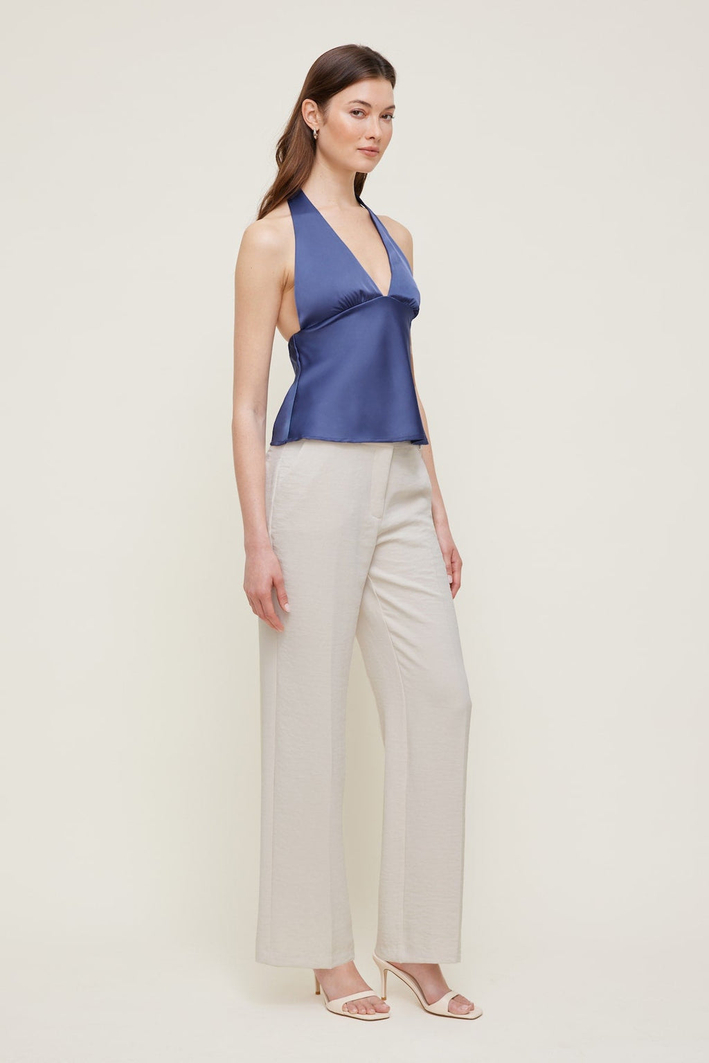 Satin Halter Top