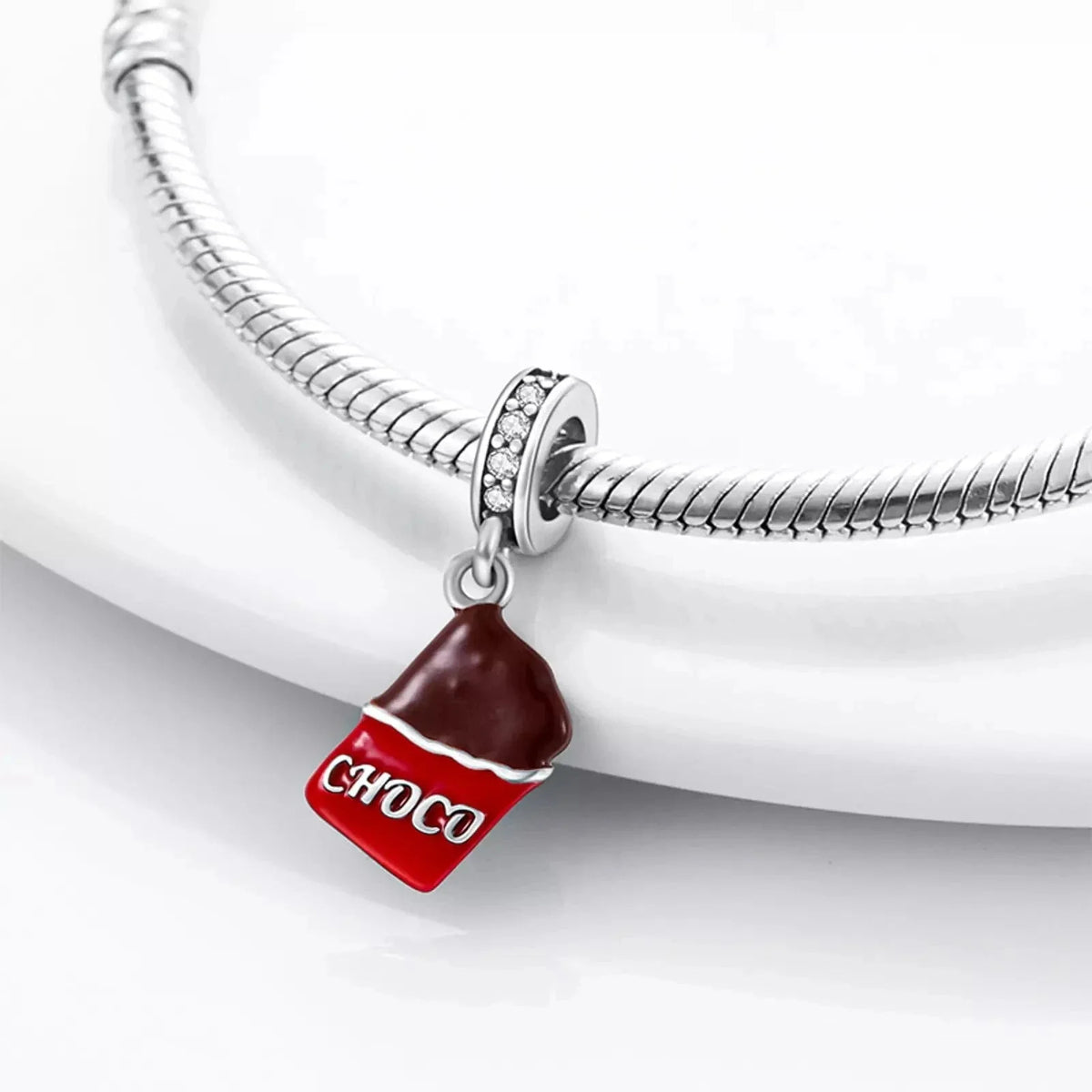 Chocolate Bar Dangle Charm