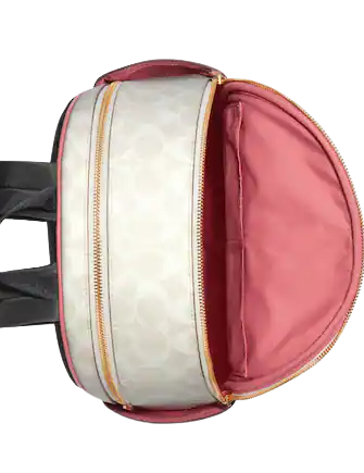 Coach Court Backpack In Signature Canvas