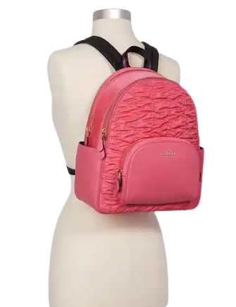 Coach Court Backpack With Ruching