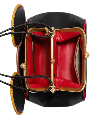 Coach Disney Mickey Mouse X Keith Haring Kisslock Bag