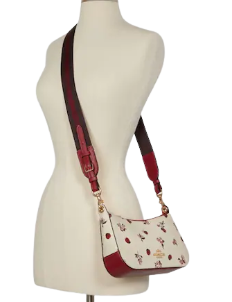 Coach Jes Baguette With Ladybug Floral Print
