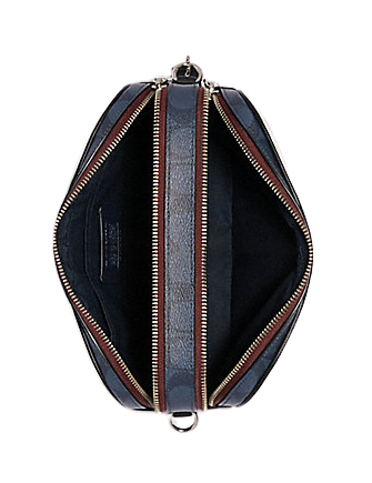 Coach Jes Crossbody in Blocked Signature Canvas