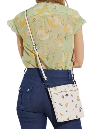 Coach Kitt Messenger Crossbody With Wildflower Print