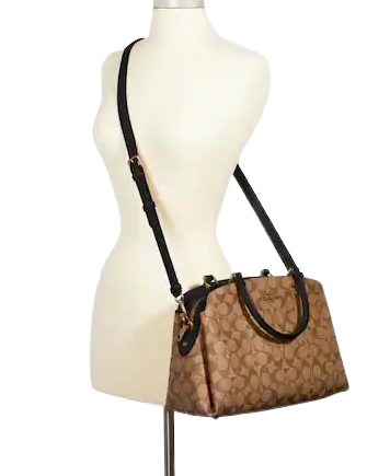 Coach Lillie Carryall In Signature Canvas