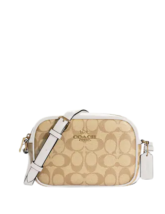 Coach Mini Jamie Camera Bag In Signature Canvas