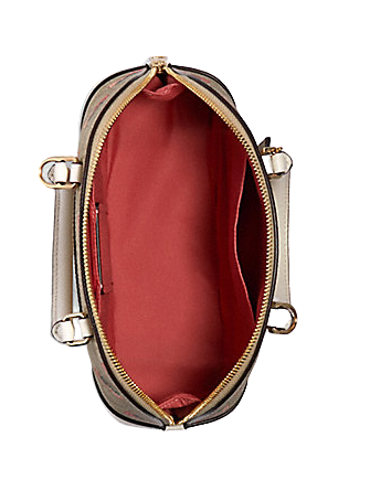 Coach Mini Sierra Satchel With Strawberry Print
