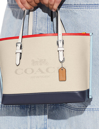 Coach Mollie Tote 25 In Colorblock