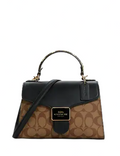 Coach Pepper Satchel In Signature Canvas