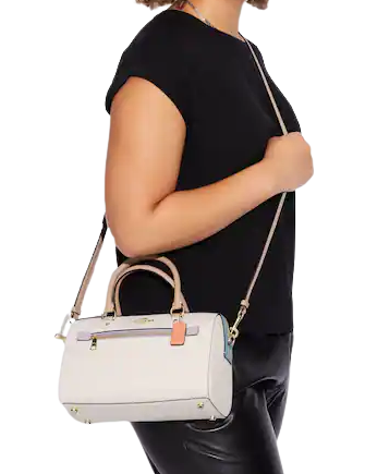 Coach Rowan Satchel In Colorblock