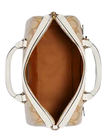 Coach Rowan Satchel In Signature Canvas