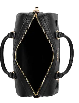 Coach Rowan Satchel With Signature Canvas Detail