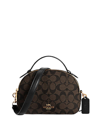 Coach Serena Satchel In Signature Canvas