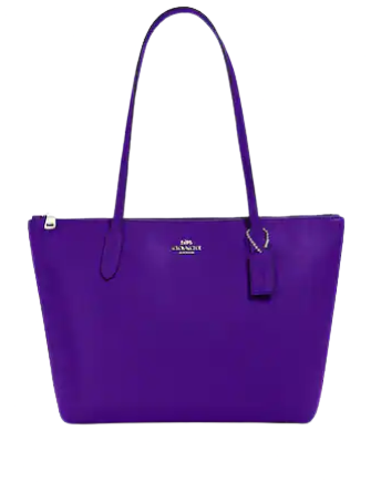Coach Zip Top Tote