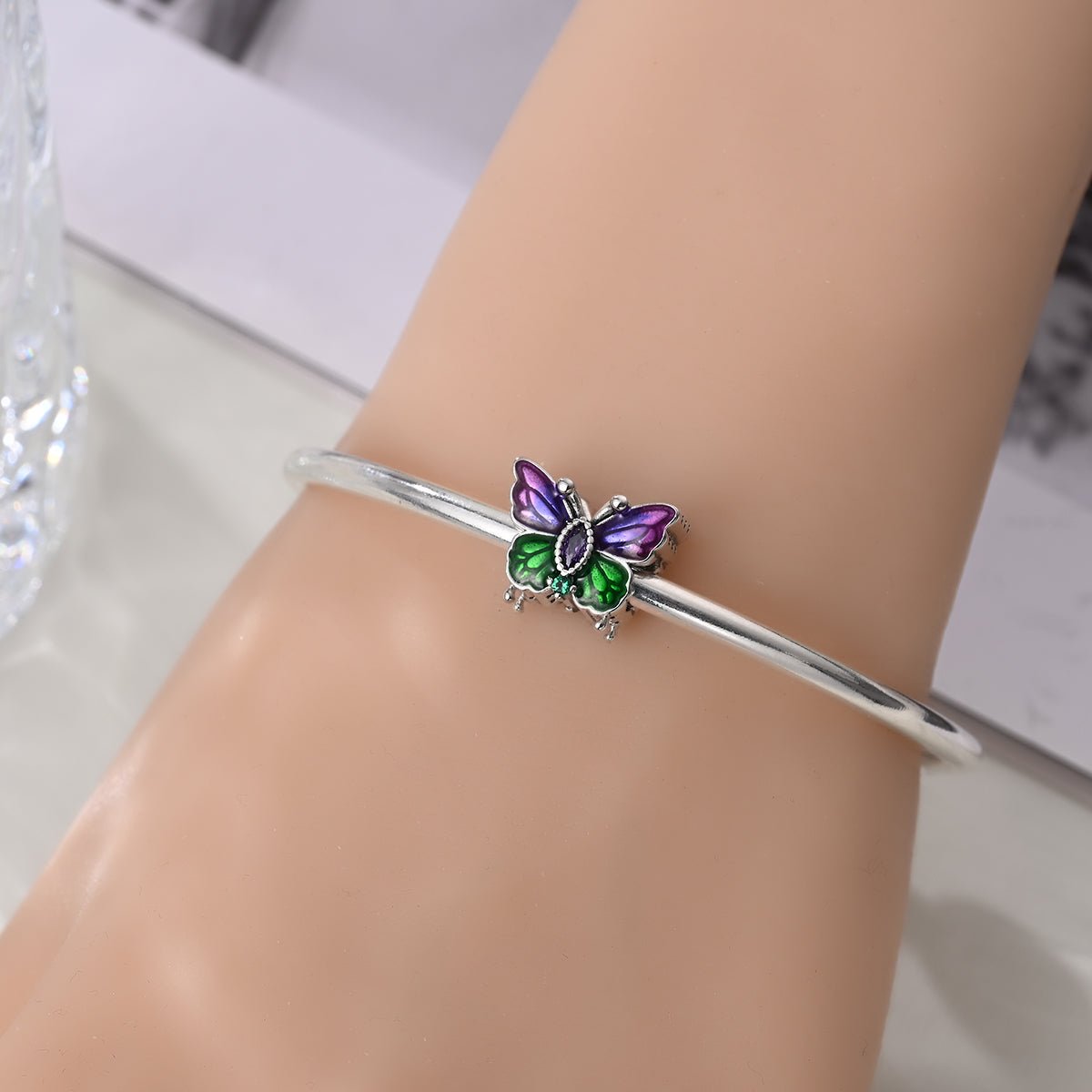 Colorful Butterfly Charm