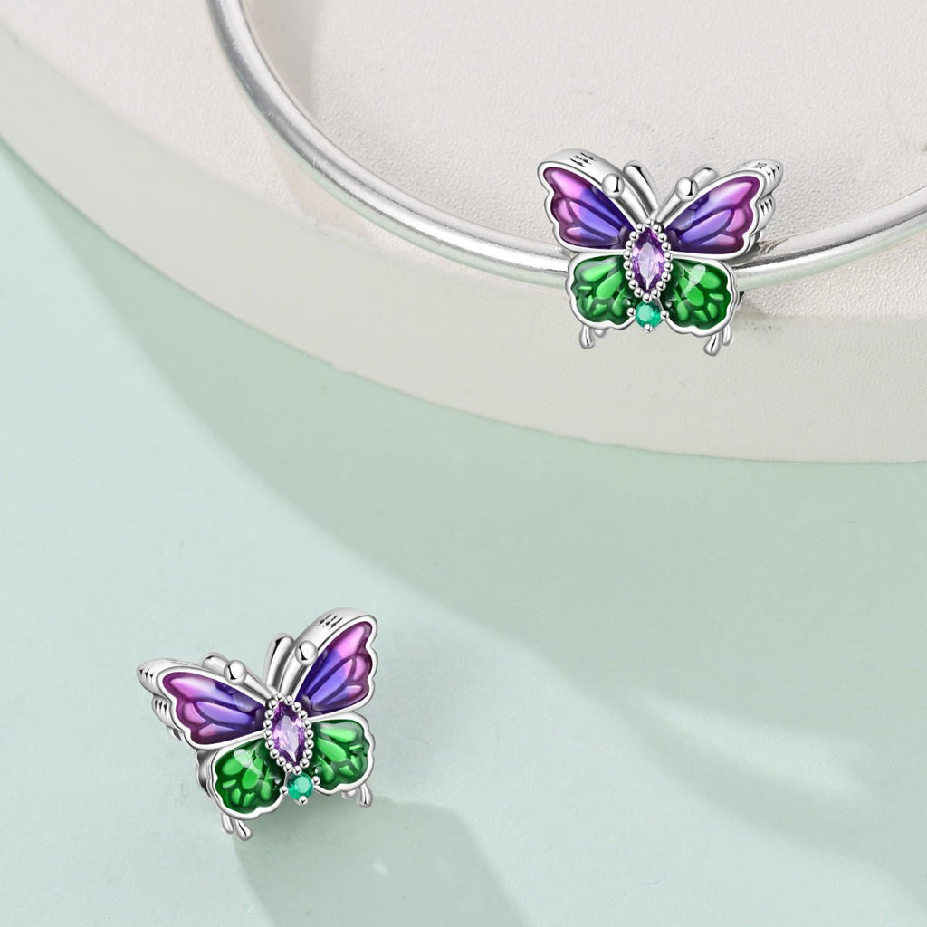 Colorful Butterfly Charm