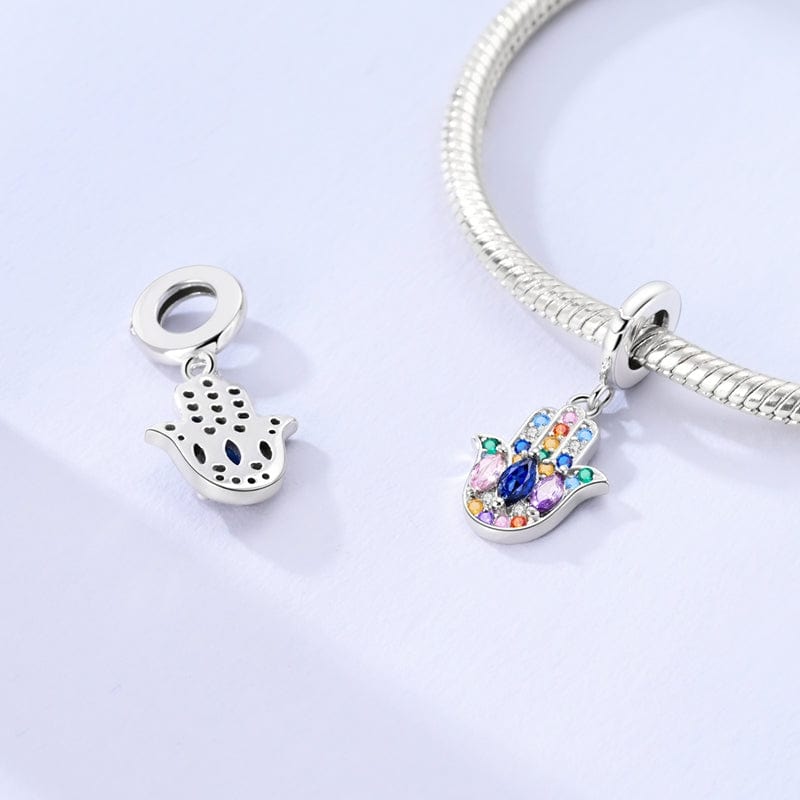 Protective Hamsa Hand Dangle Charm