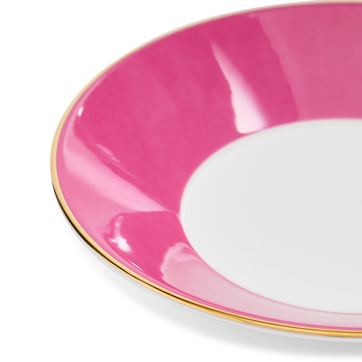 Wonderlust Pink Tonquin Teacup & Saucer