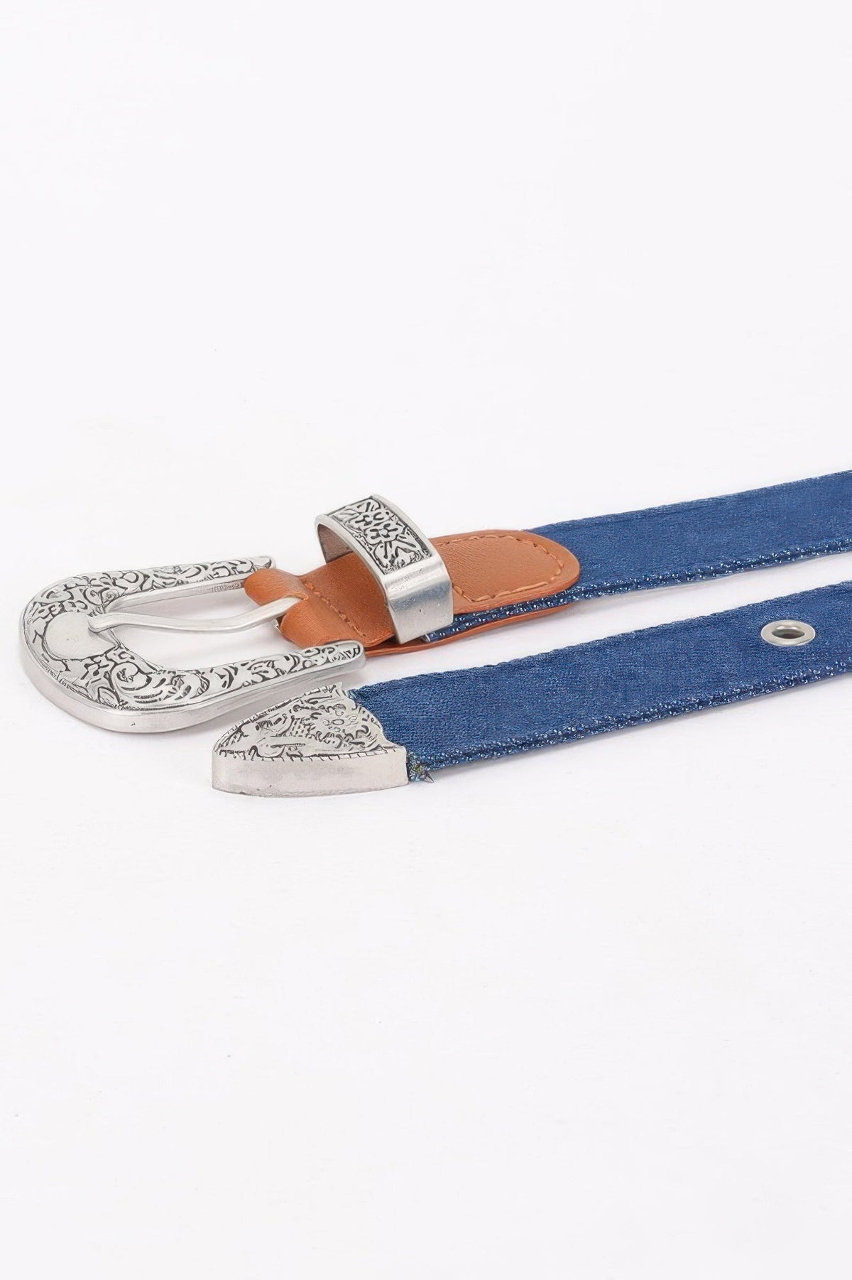 Denim Multi Metal Buckle