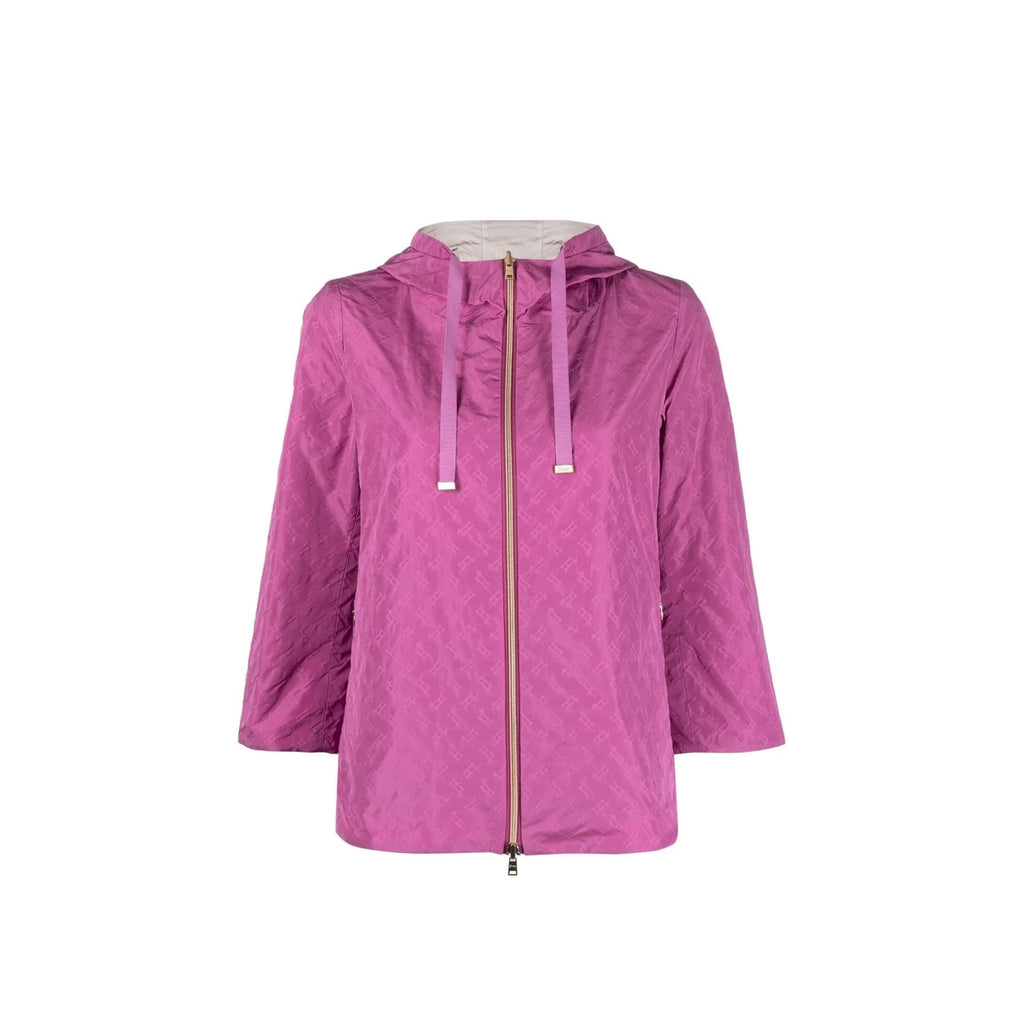 Herno Reversible Monogram-Print Jacket Women