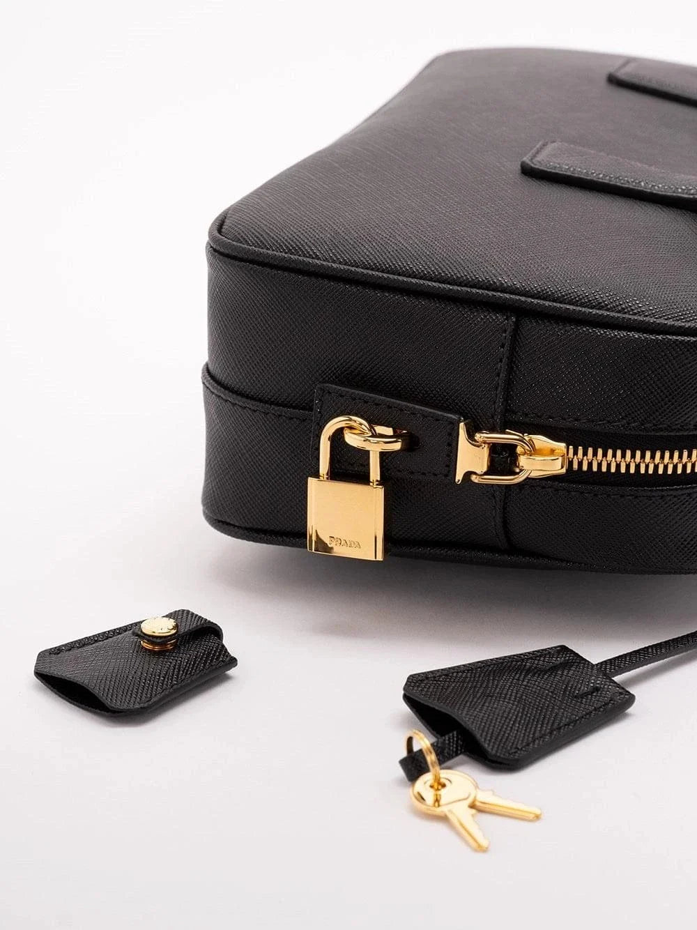 Prada Women Small Saffiano Leather Handbag