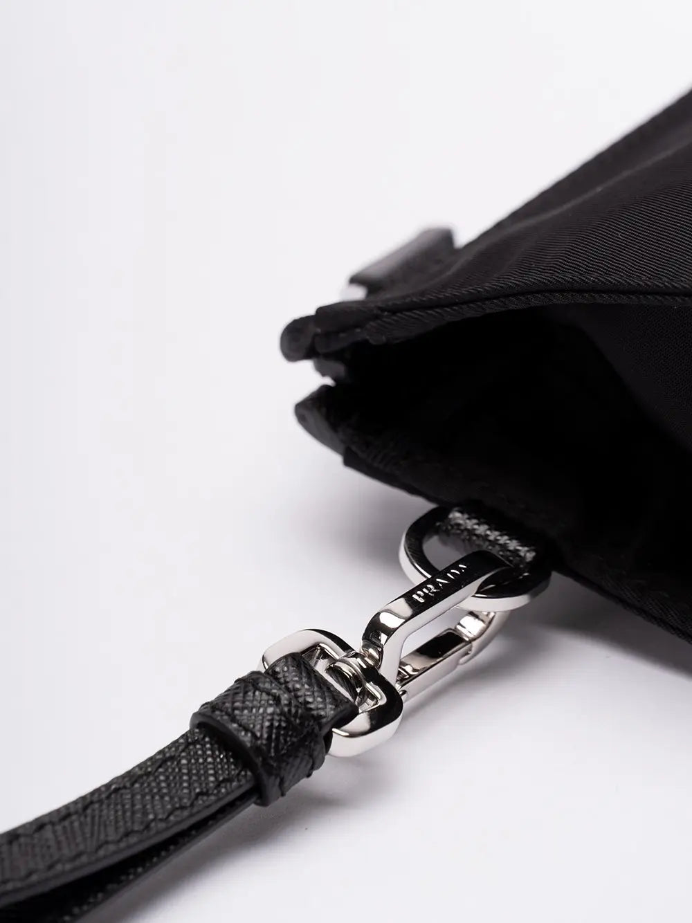 Prada Men Re-Nylon And Saffiano Pouch