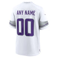 Minnesota Vikings Nike Alternate Custom Game Jersey - White