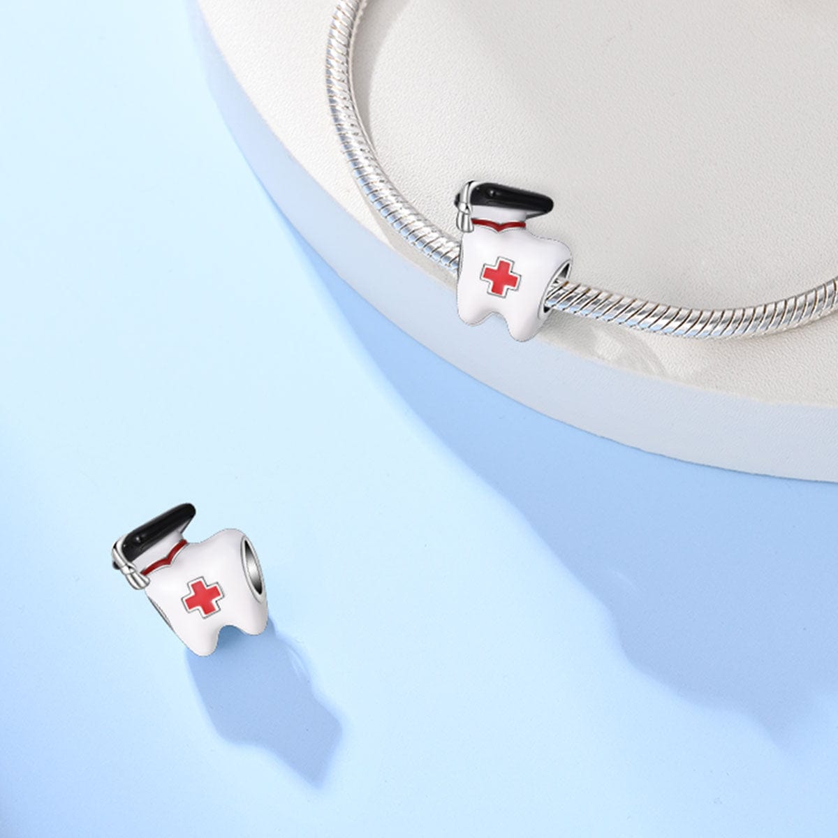 Dentist Graduation Tooth Charm