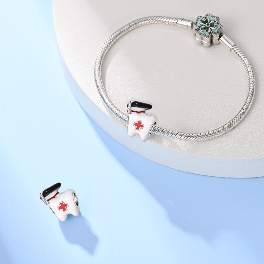 Dentist Graduation Tooth Charm