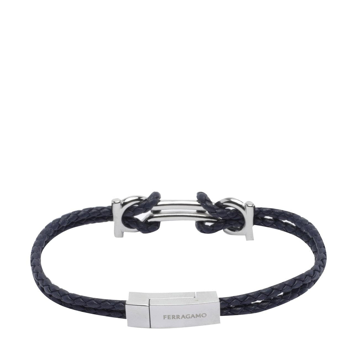 Ferragamo Men Double Gancini Bracelet