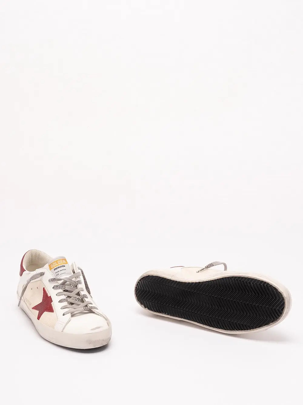 Golden Goose Men `Super-Star` Sneakers