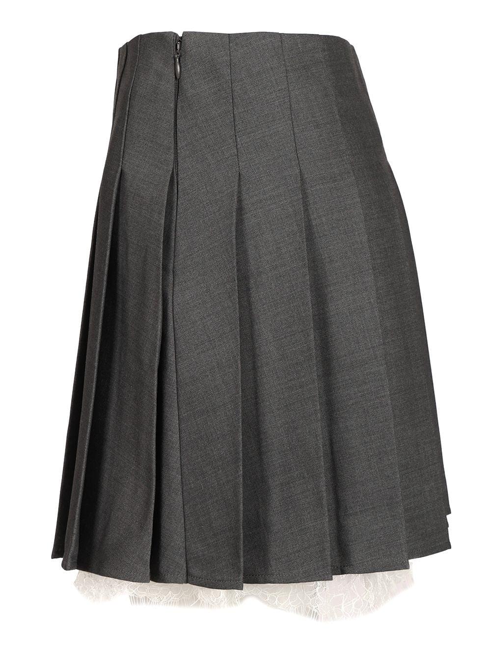 Self-Portrait Women Pleated Miniskirt