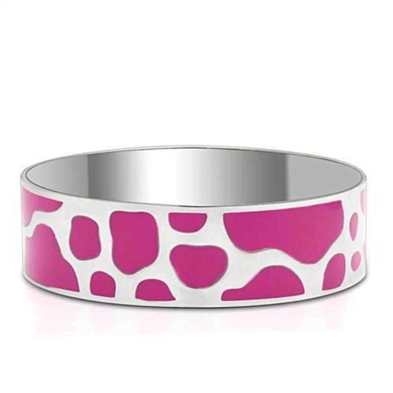 High polished (no plating) Stainless Steel Bangle with No Stone
