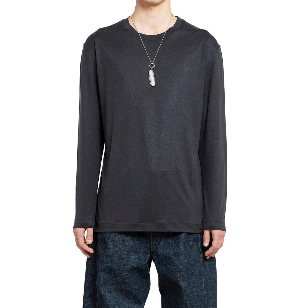 Lemaire Long Sleeve Silk T-Shirt Men