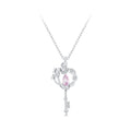 Enchanted Garden Key Pendant Necklace