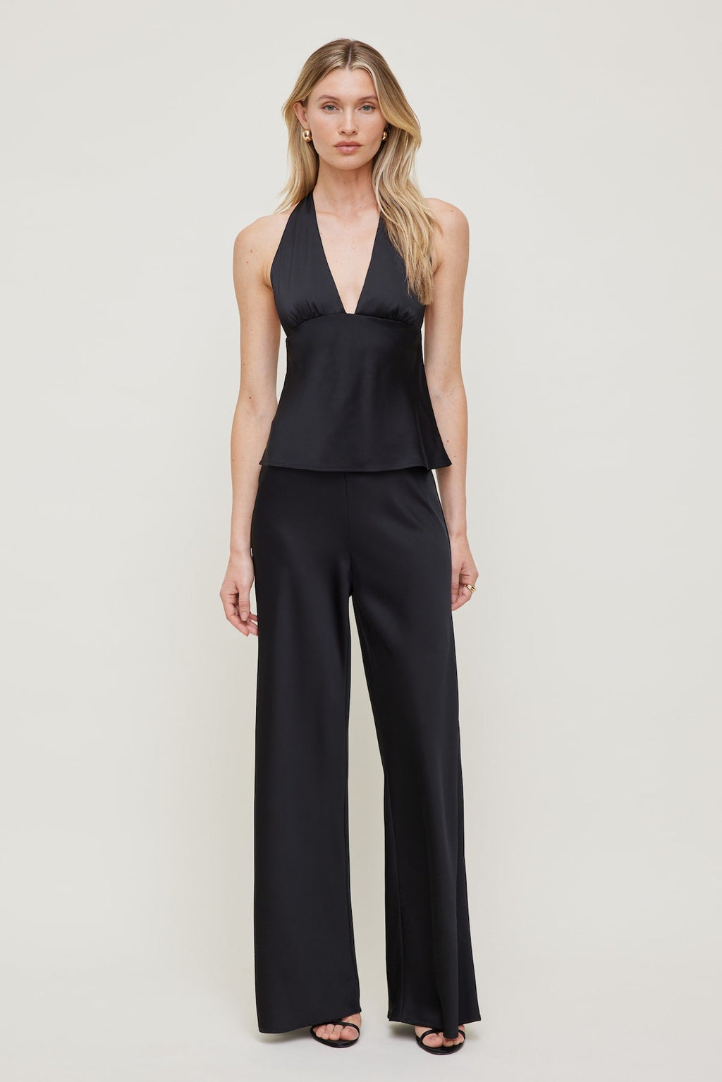Satin Halter Top