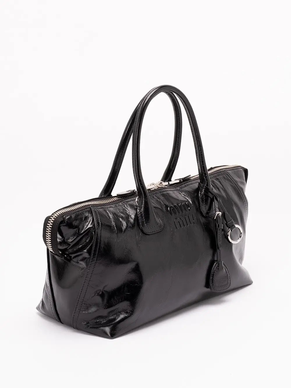 Miu Miu Women Shiny Leather Bag