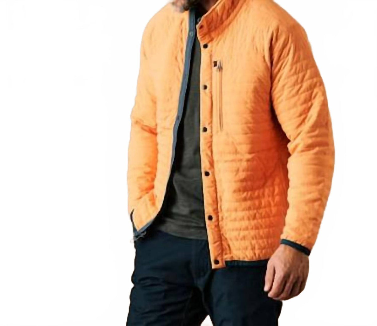 Windzip Casual Jacket In Citrus