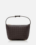 Bottega Veneta Women Mini Wallace Leather Shoulder Bag