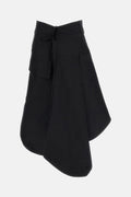 Bottega Veneta Women Cotton Midi Asymmetric Skirt