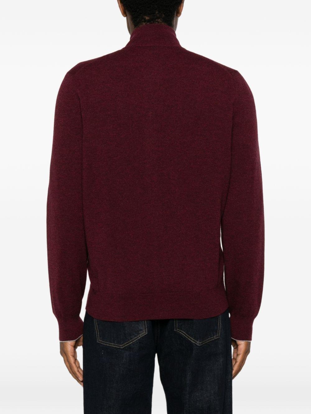 Brunello Cucinelli Men Cashmere Zipped Cardigan