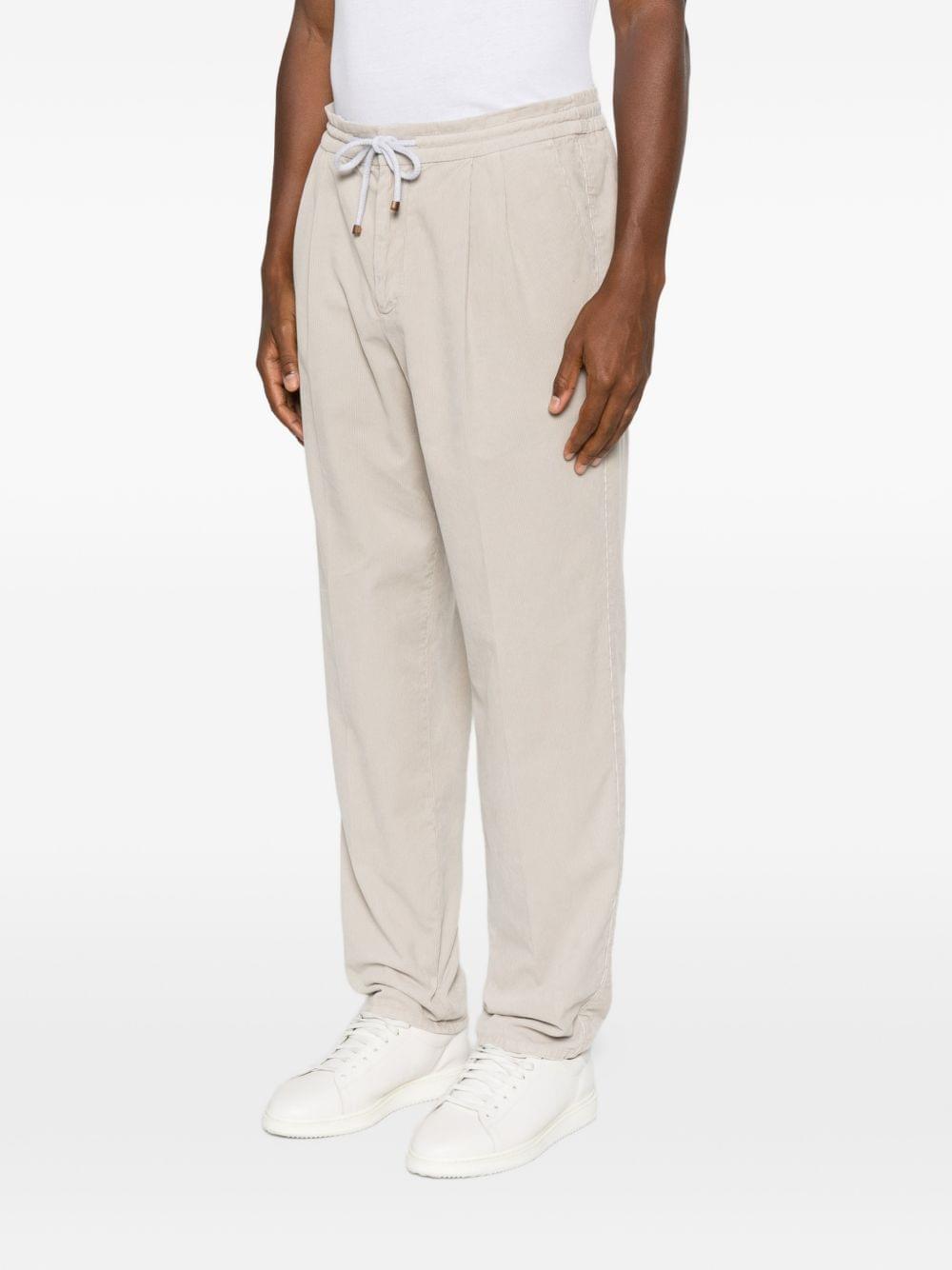 Brunello Cucinelli Men Velvet Trousers