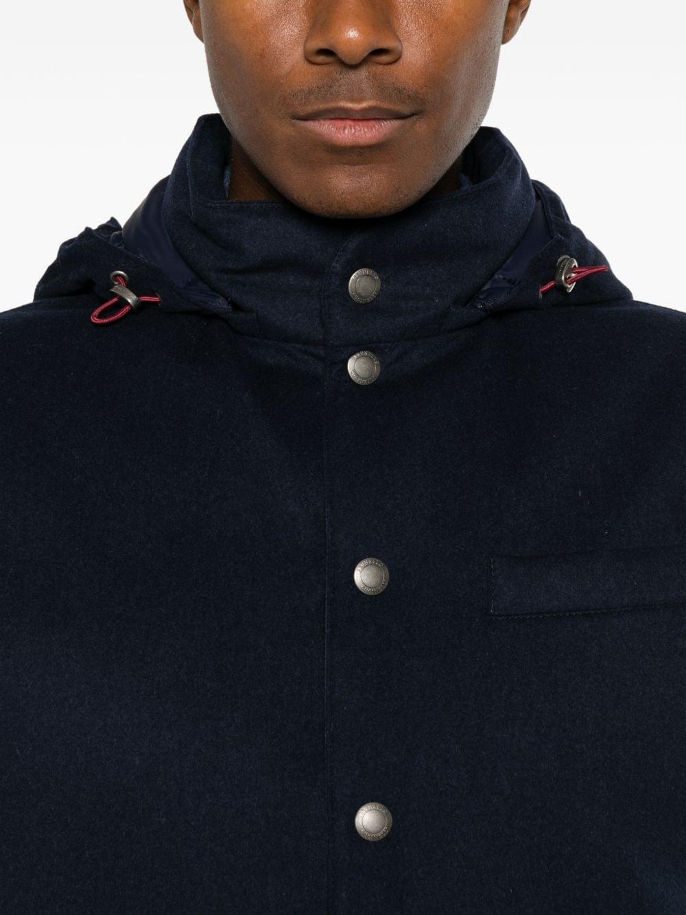 Brunello Cucinelli Men Wool Padded Vest
